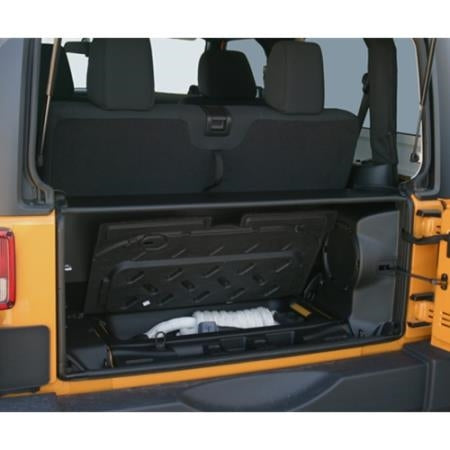 Tuffy Security Tailgate Enclosure for 11-18 Jeep Wrangler JK 2 Door Models (Black) 282-01