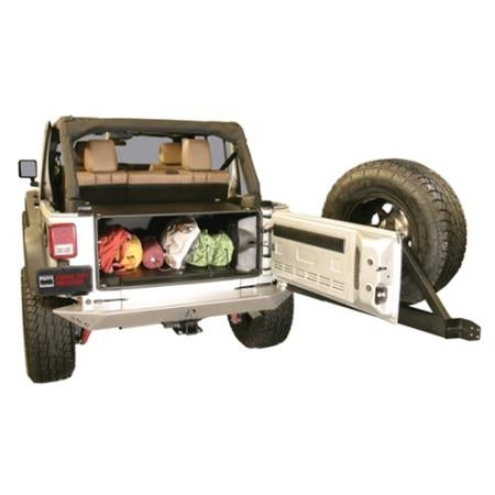 Tuffy Security Tailgate Enclosure for 2011-2018 Jeep Wrangler JK-JKU (Black) 299-01