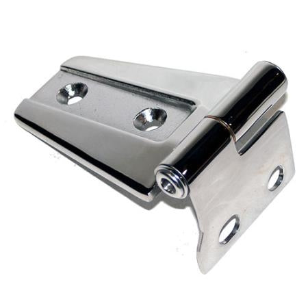 Kentrol Hood Hinges (Polished Stainless Steel) for 07-18 Jeep Wrangler JK 2  and 4 Door Models