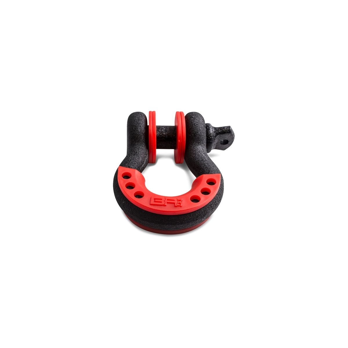 Body Armor Black D-Ring With Red Isolators
