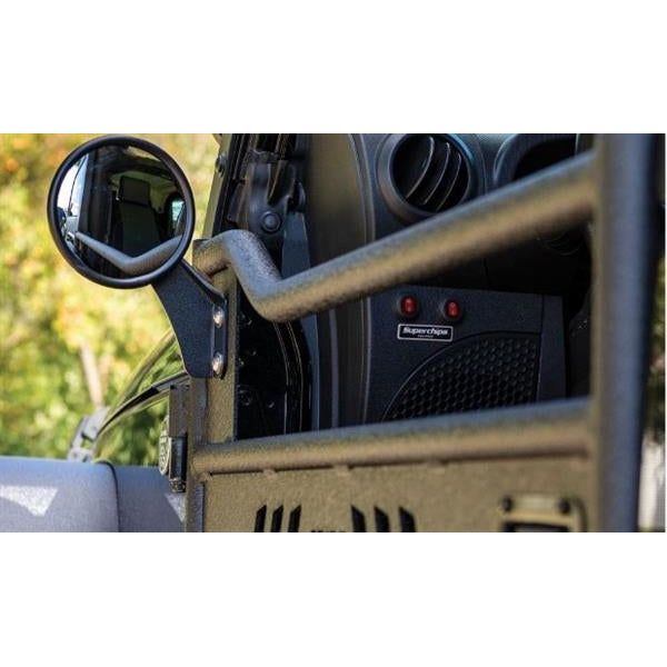 Aries Automotive Tube Door Mirrors for 97-C Jeep Wrangler TJ, JK, JL, & Gladiator JT