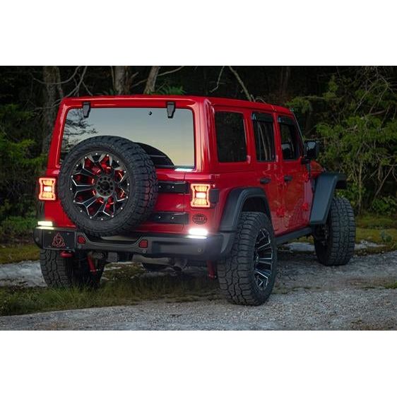 Hella Black Magic Series Flood LED Cube Light Kit 358176801