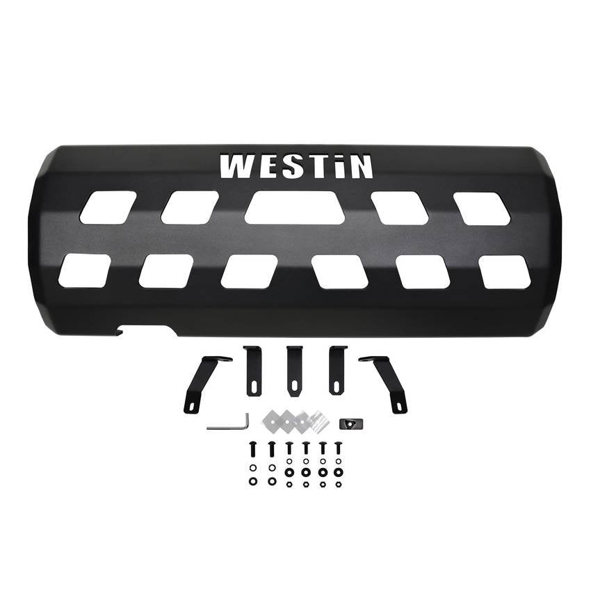 Westin Muffler Skid Plate for 2018-C Jeep Wrangler JL - Gladiator JT