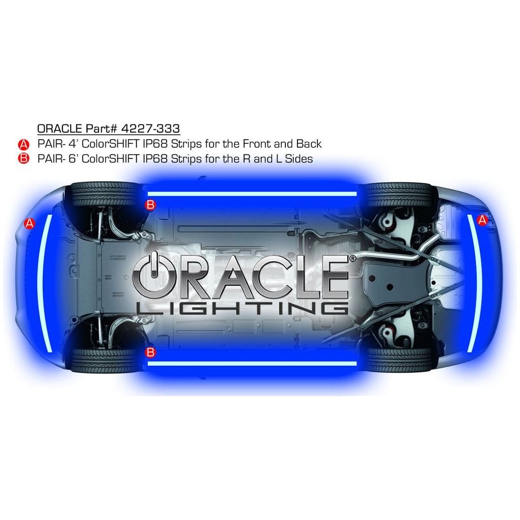 ORACLE Lighting Universal Color Shift LED Under-body Lights 4227-333