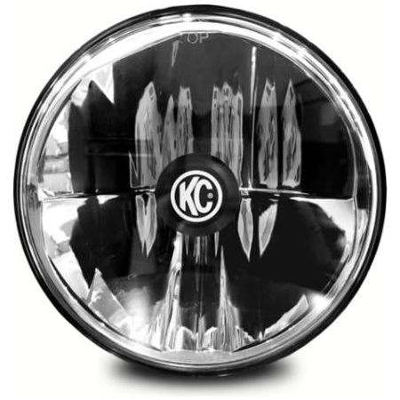 KC HiLites Gravity LED 7" Headlight Kit (Clear) for 07-18 JK 2 - 4 Door Models 42351