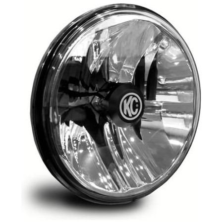 KC HiLites Gravity LED 7" Headlight Kit (Clear) for 07-18 JK 2 - 4 Door Models 42351