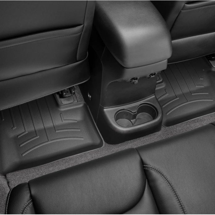 WeatherTech DigitalFit Rear Floor Liners (Black) for 2014-2018 JK 2 Door Models 445733