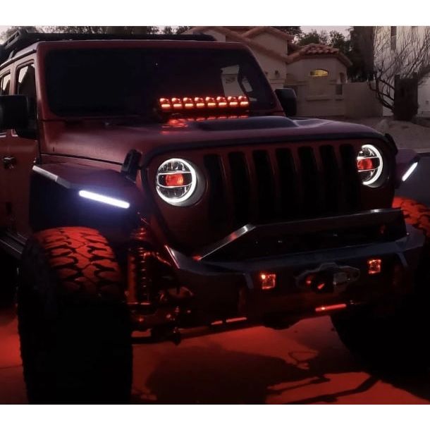ORACLE Lighting "Demon Eye" ColorSHIFT Projector Illumination Kit - (2020-C Jeep Gladiator) 4511-334
