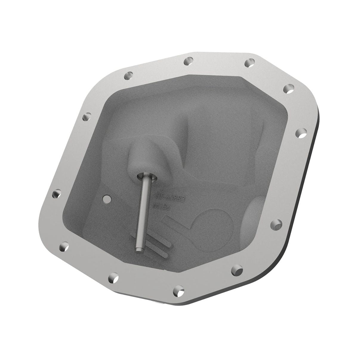 AFE Pro Series Front Differential Cover Black w- Machined Fins 46-71010B