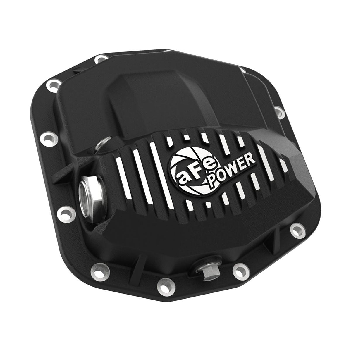 AFE Power Pro Series Front & Rear Differential Covers - Machined Fins w- Gear Oil for 2020-C Gladiator JT