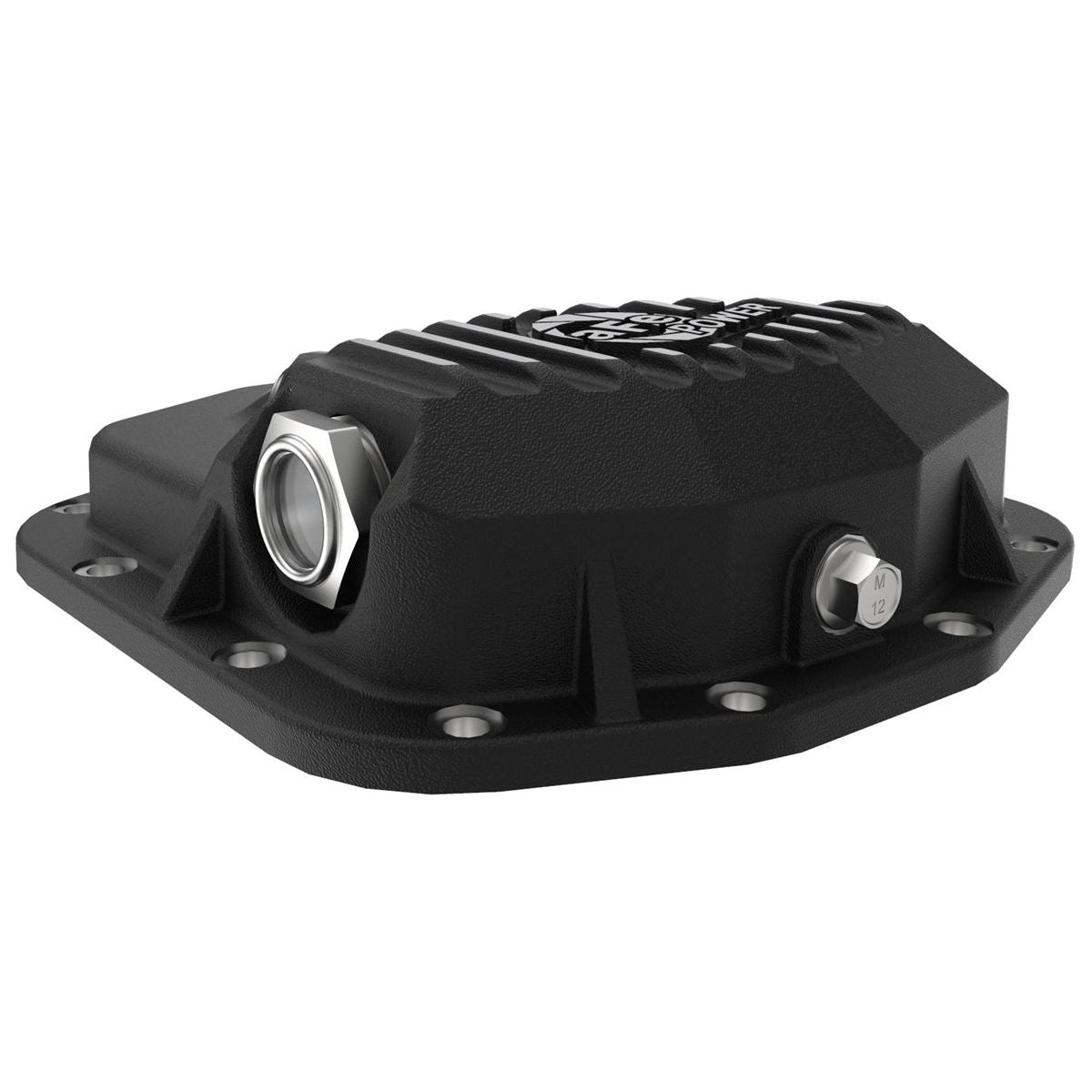 AFE Power Pro Series Front & Rear Differential Covers - Machined Fins w- Gear Oil for 2020-C Gladiator JT
