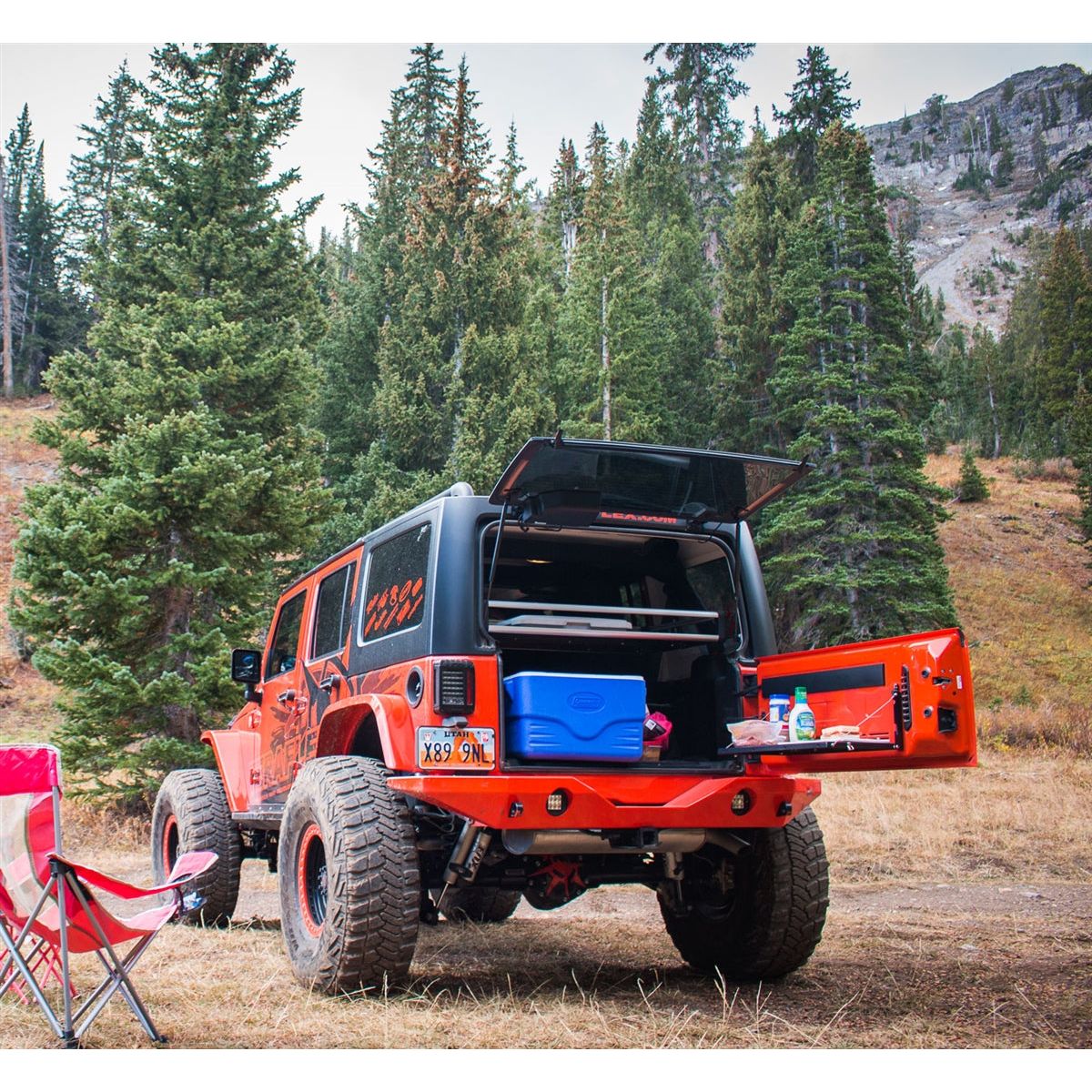 TeraFlex Multi-Purpose Tailgate Table for 07-18 JK-JKU 4804180
