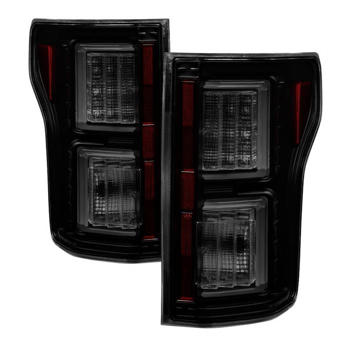 Spyder Auto LED Tail Lights Black/Smoke (Ford F-150 2018-2019