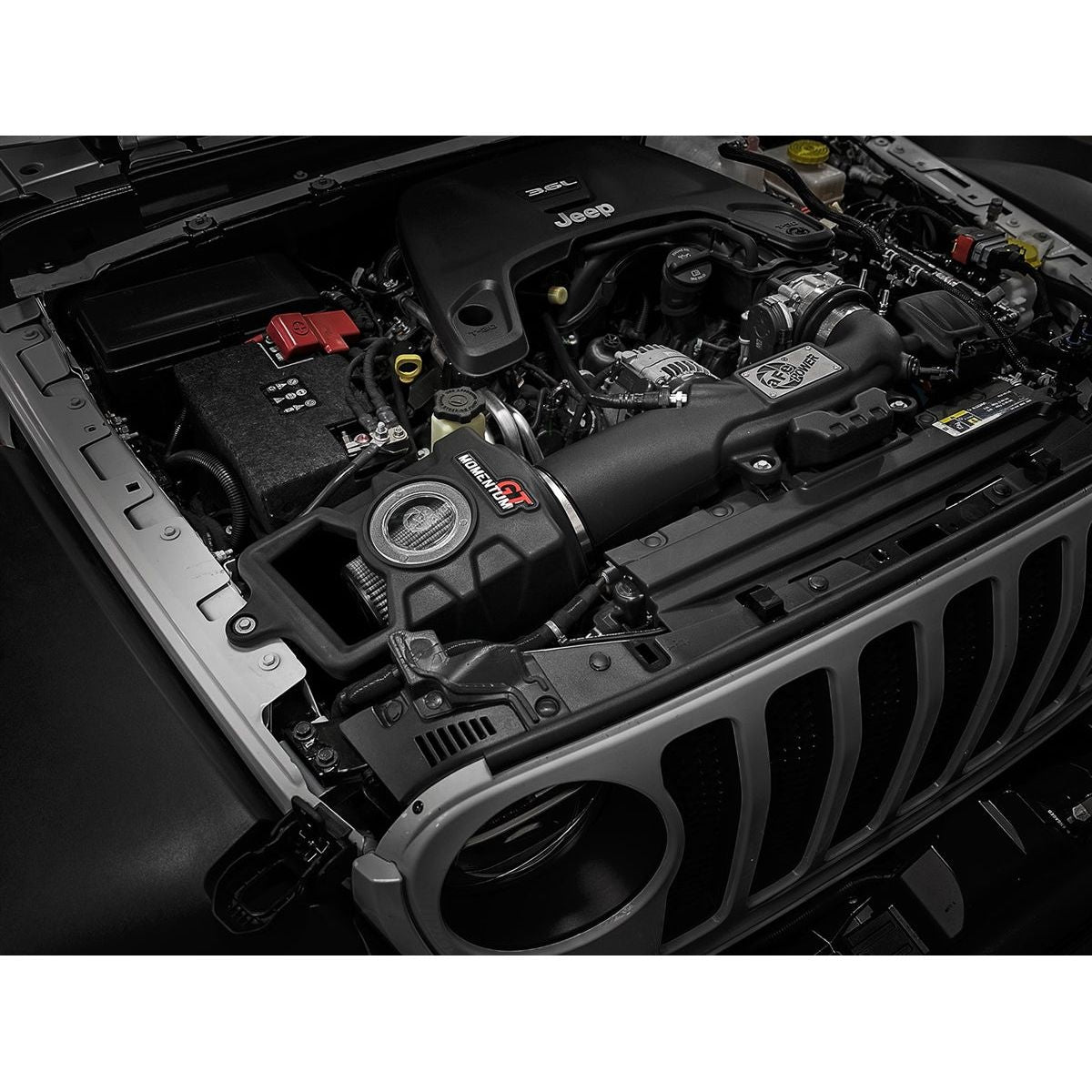 AFE Power Momentum GT Cold Air Intake System w-Pro DRY S Filter Media for 2018-C Jeep Wrangler JL - Gladiator JT 51-76217