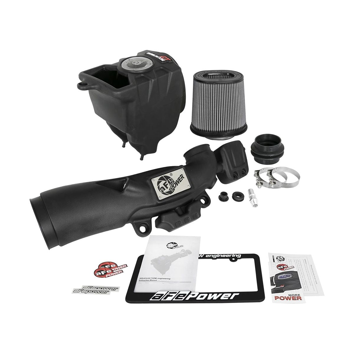 AFE Power Momentum GT Cold Air Intake System w-Pro DRY S Filter Media for 2018-C Jeep Wrangler JL - Gladiator JT 51-76217
