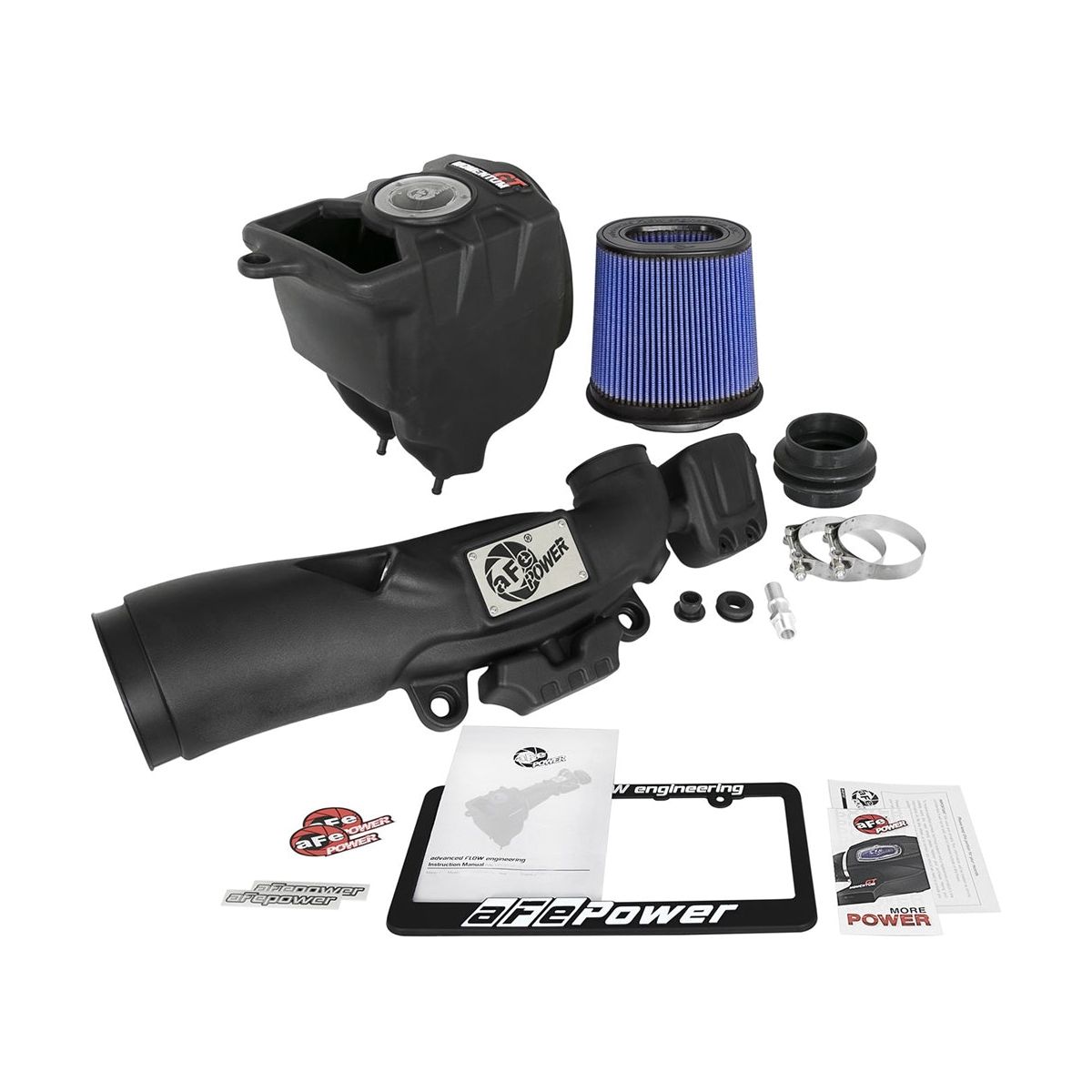 AFE Power Momentum GT Cold Air Intake System w-Pro 5R Filter Media for 2018-C Jeep Wrangler JL - Gladiator JT 54-76217