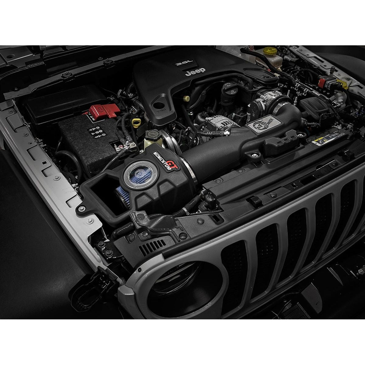 AFE Power Momentum GT Cold Air Intake System w-Pro 5R Filter Media for 2018-C Jeep Wrangler JL - Gladiator JT 54-76217