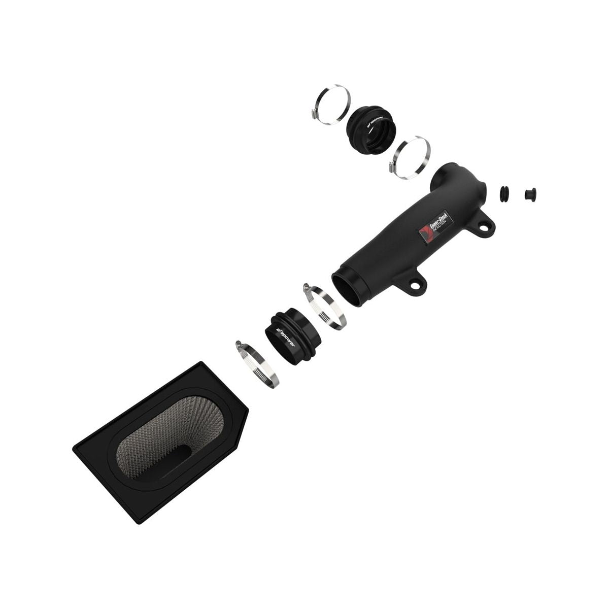 AFE Power Super Stock Induction System w- Pro DRY S Filter for 2018-C JL 55-10010D