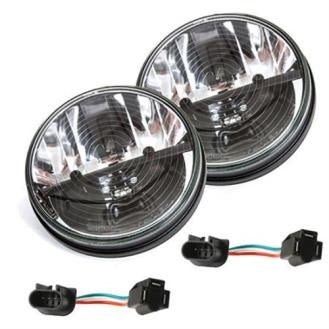 Rigid Industries Truck-Lite Heated Lens LED Headlights w- Anti-Flicker  Adaptors