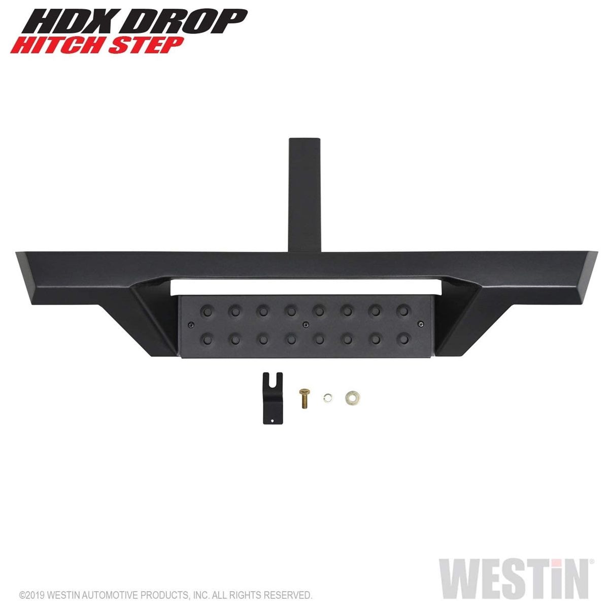 Westin HDX Drop Hitch Step (Black) Universal Fit 56-10015