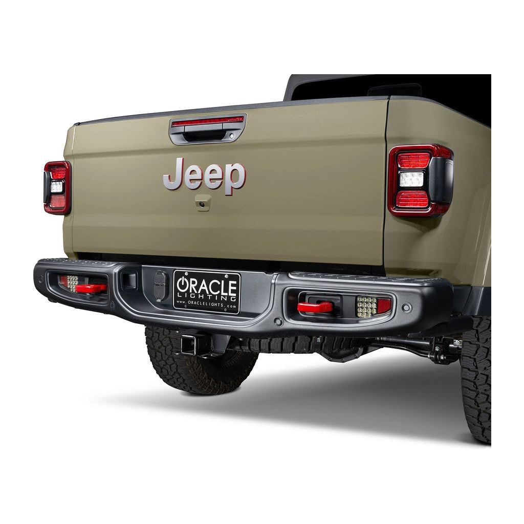 ORACLE Lighting Rear Bumper LED Reverse Lights (with PNP harness) for 2020-C Jeep Gladiator JT 5881-504