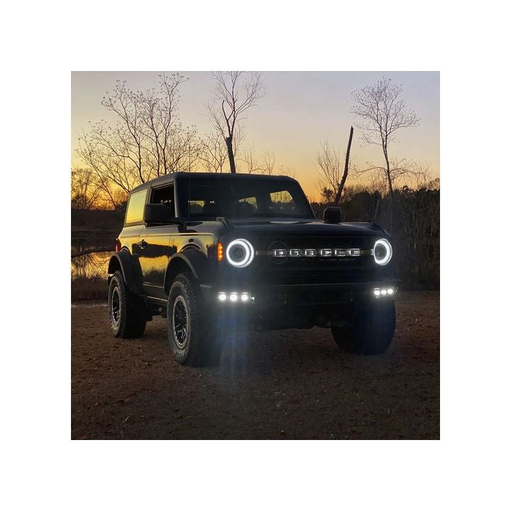 ORACLE Triple LED Fog Light Kit  (2021-C Ford Bronco) **SELECT COLOR**