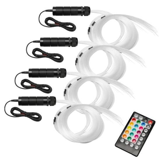 ORACLE Lighting Fiber Optic Wheel Liner ColorSHIFT RGB+W Kit - 40W LED- 600 Fibers