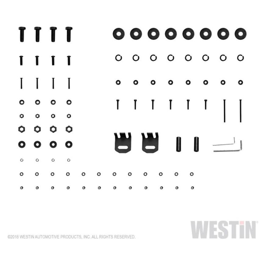 Westin WJ2 Full Width Front Bumper with LED Light Bar Mount for 2007-2018 JK