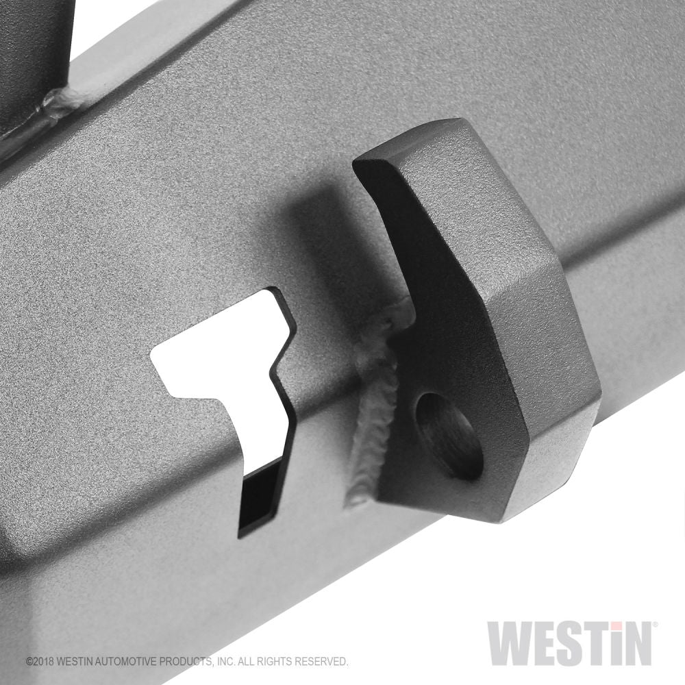 Westin WJ2 Stubby Front Bumper for 2018-C Jeep Wrangler JL - Gladiator JT