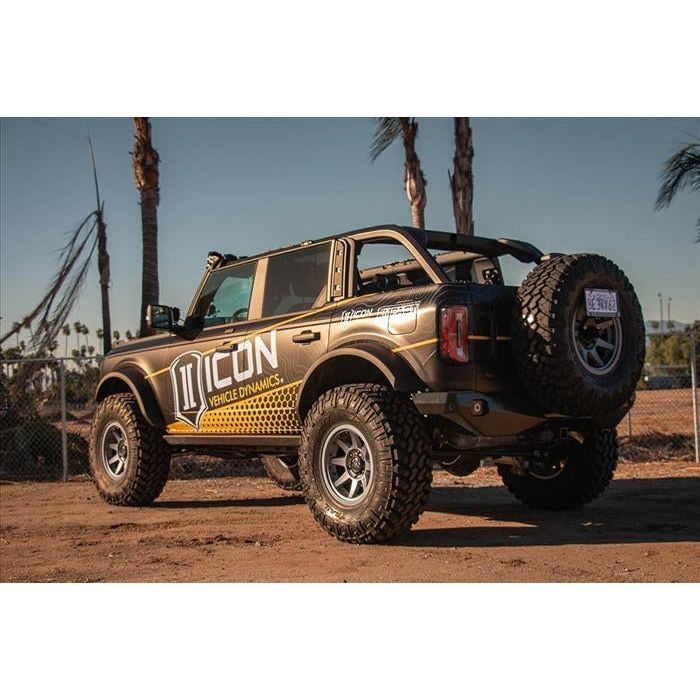 ICON Hose Routing Kit - 1.75” Links for 2021-C Ford Bronco 611073