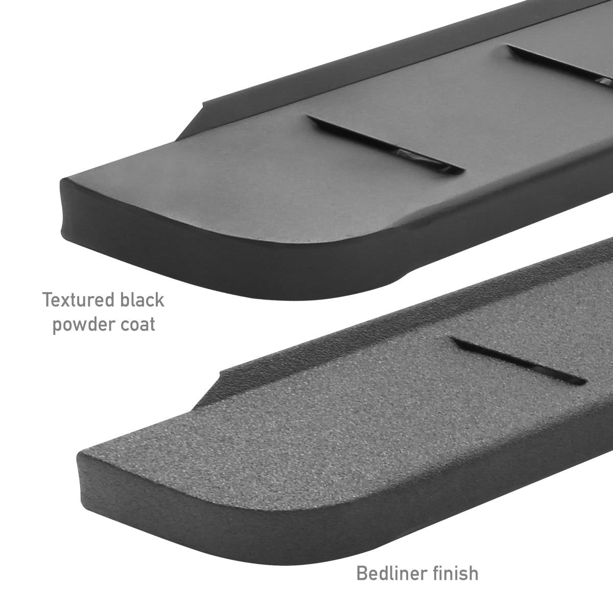 Go Rhino RB10 Running Board with Drop Steps (Bedliner Coating) for 2018-C JL 2 Door Models
