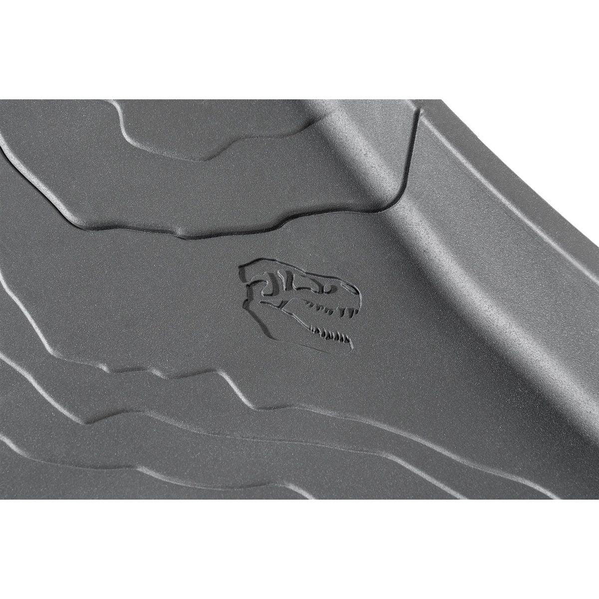 Mopar All-Weather Front & Rear Floor Liner Set (Black logo) for 2018+ Jeep Wrangler JLU 4 Door Models