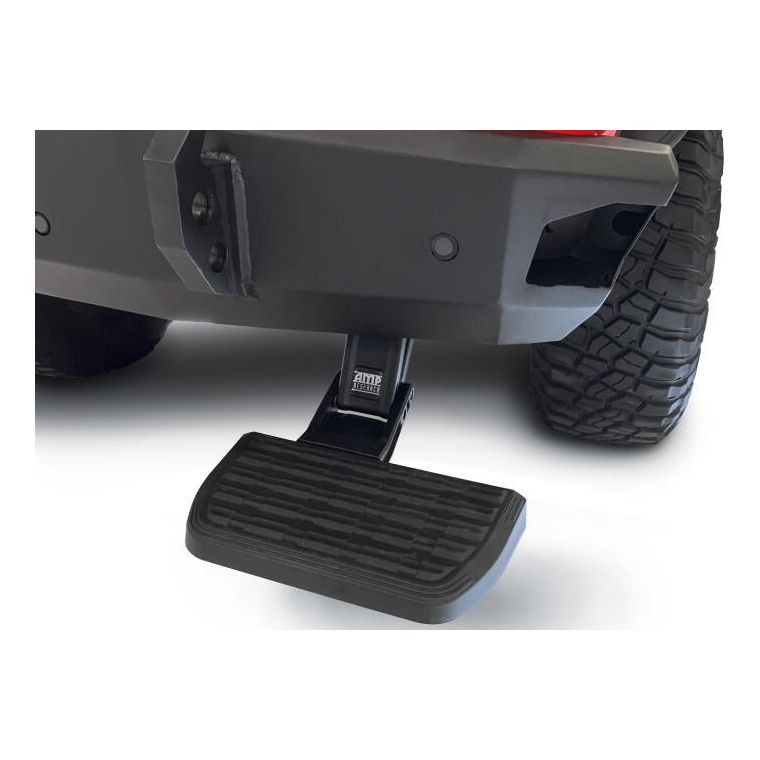 AMP Research Bedstep Retractable Bumper Step (Black)  for 2021-C Gladiator JT 75326-01A