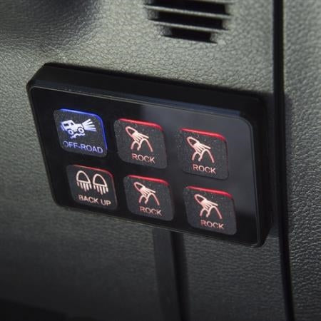 Pro Comp SS6 6-Way Universal Switch Panel 76201