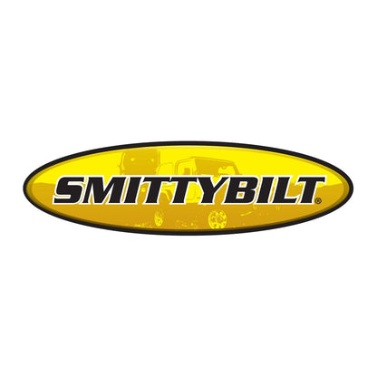 Smittybilt SRC Classic Rock Rails Factory Style (Black) Textured for 2007-2018 Jeep Wrangler JK 2 Door Models