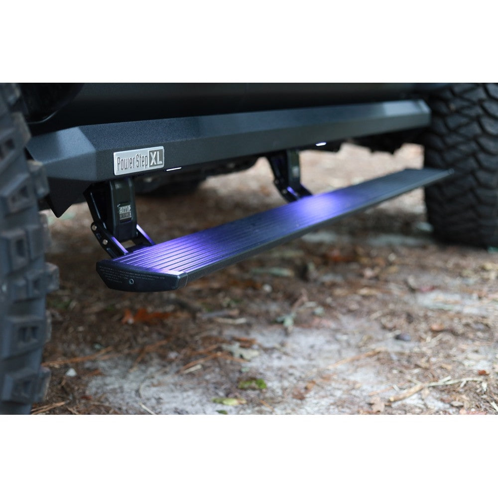 AMP PowerStep XL Running Board (Black) for Jeep Wrangler JK 4 Door Models 77122-01A