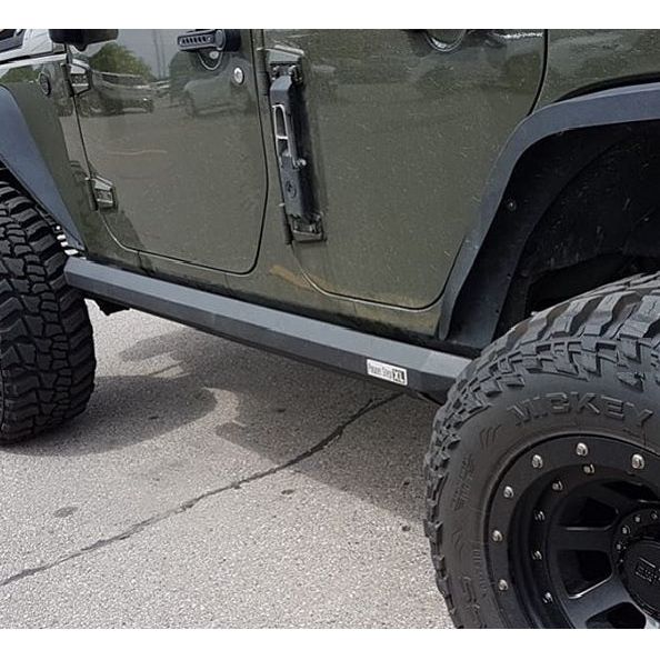 AMP PowerStep XL Running Board (Black) for Jeep Wrangler JK 4 Door Models 77122-01A