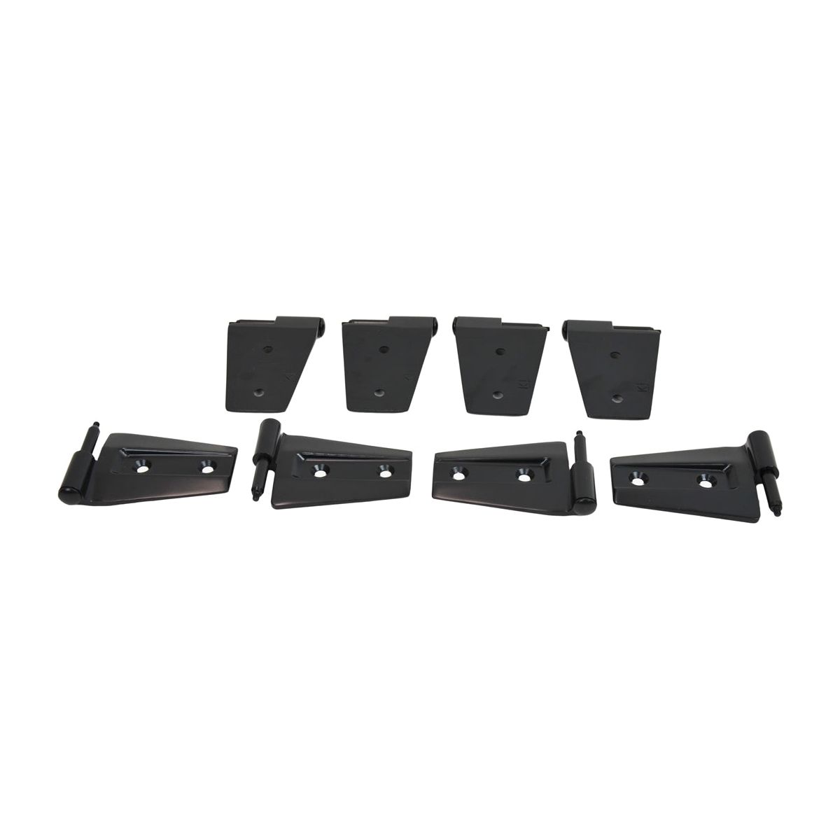 Kentrol Door Hinge Set (Textured Black) for 2007-2018 JKU 80576