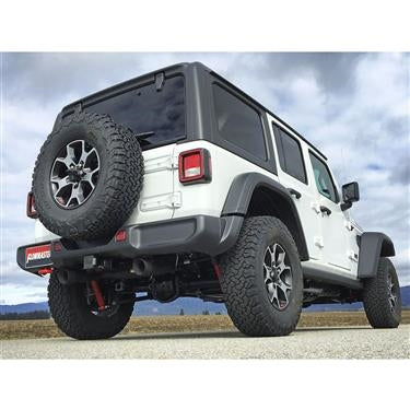 FLOWMASTER OUTLAW AXLE-BACK EXHAUST SYSTEM 18-current Jeep Wrangler JL 2 and 4 Door Models With 2.0 + 3.6L 817803