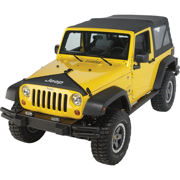 Mopar Hood Cover with Jeep Logo for 07-18 Jeep Wrangler JK 82210316