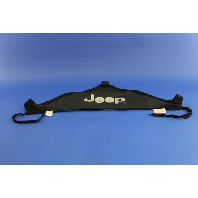 Mopar Hood Cover with Jeep Logo for 07-18 Jeep Wrangler JK 82210316