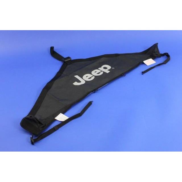 Mopar Hood Cover with Jeep Logo for 07-18 Jeep Wrangler JK 82210316