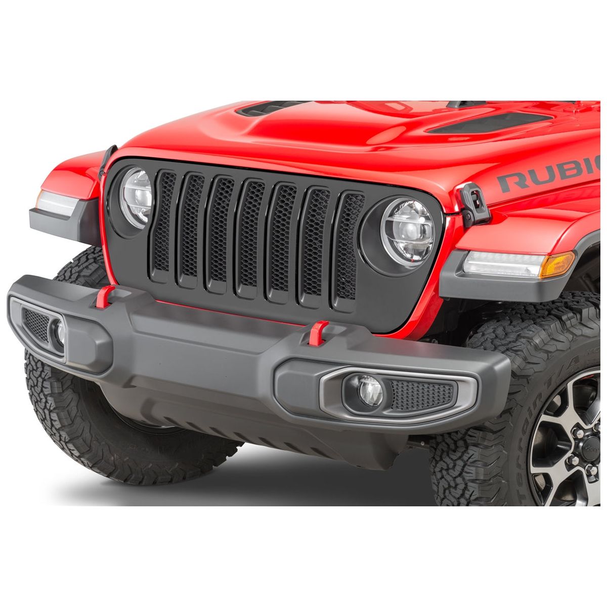 Mopar Satin Black Grille for 18-C Jeep Wrangler JL 82215114