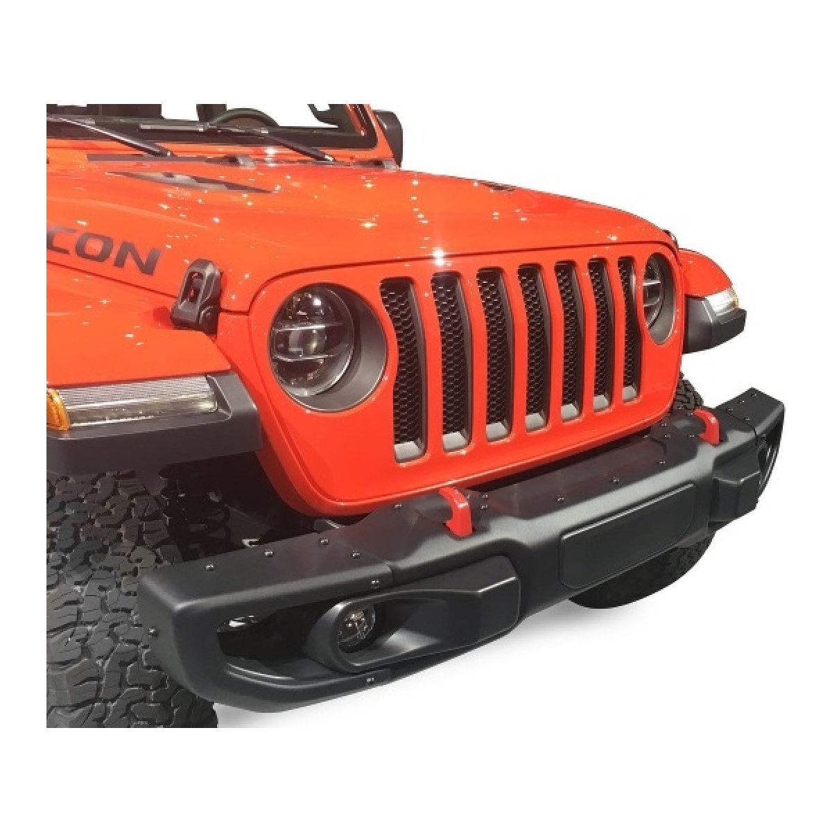 Genuine Mopar Performance Bumper Front Rubicon for 18-C Jeep Wrangler JL 82215121AH