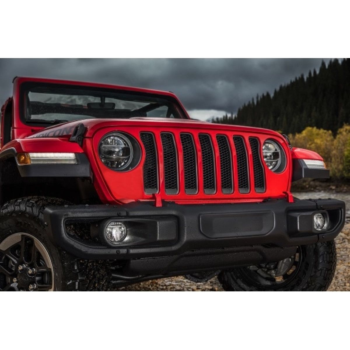 Genuine Mopar Performance Bumper Front Rubicon for 18-C Jeep Wrangler JL 82215121AH
