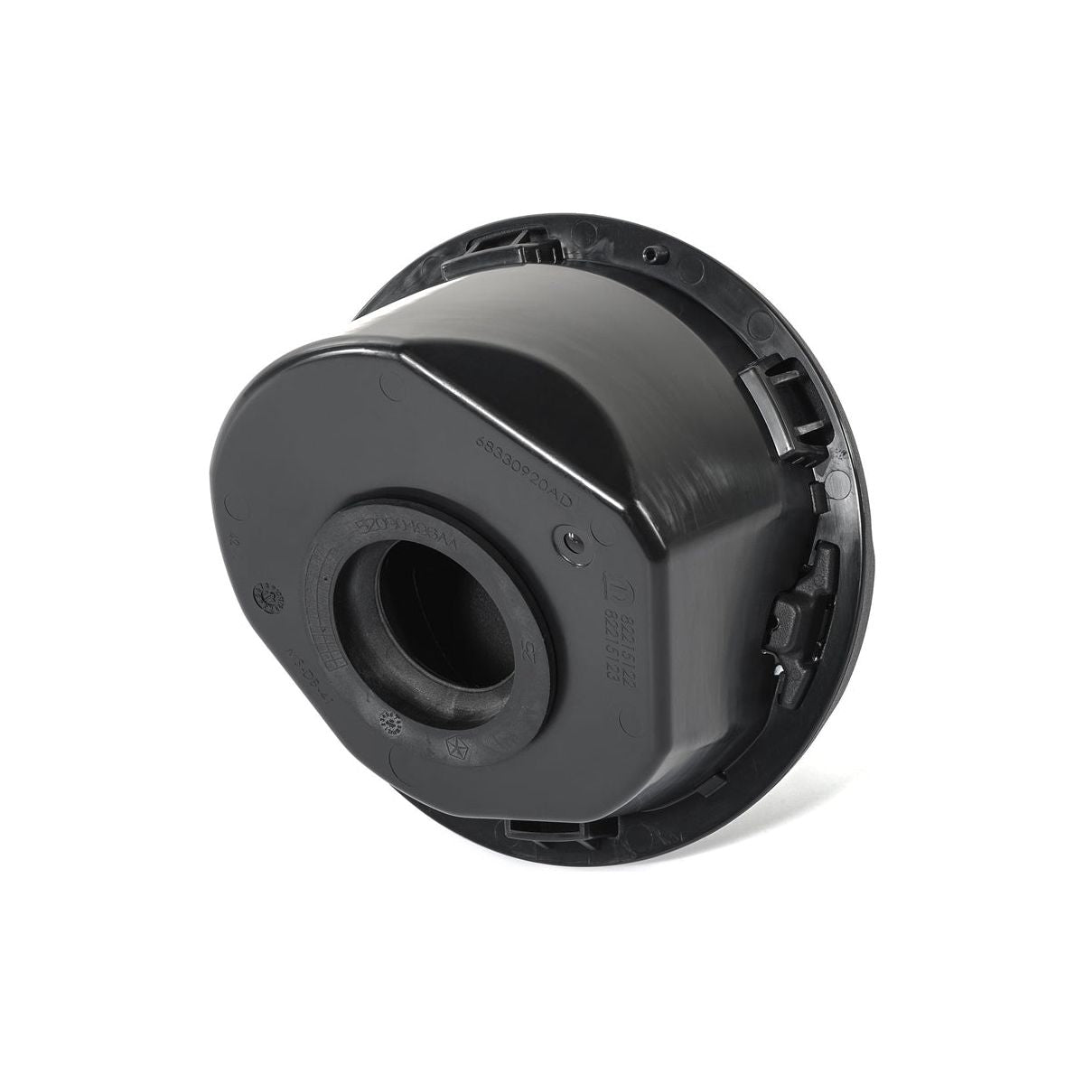 Mopar Fuel Filler Door in Black for 18-C Jeep Wrangler JL 82215123