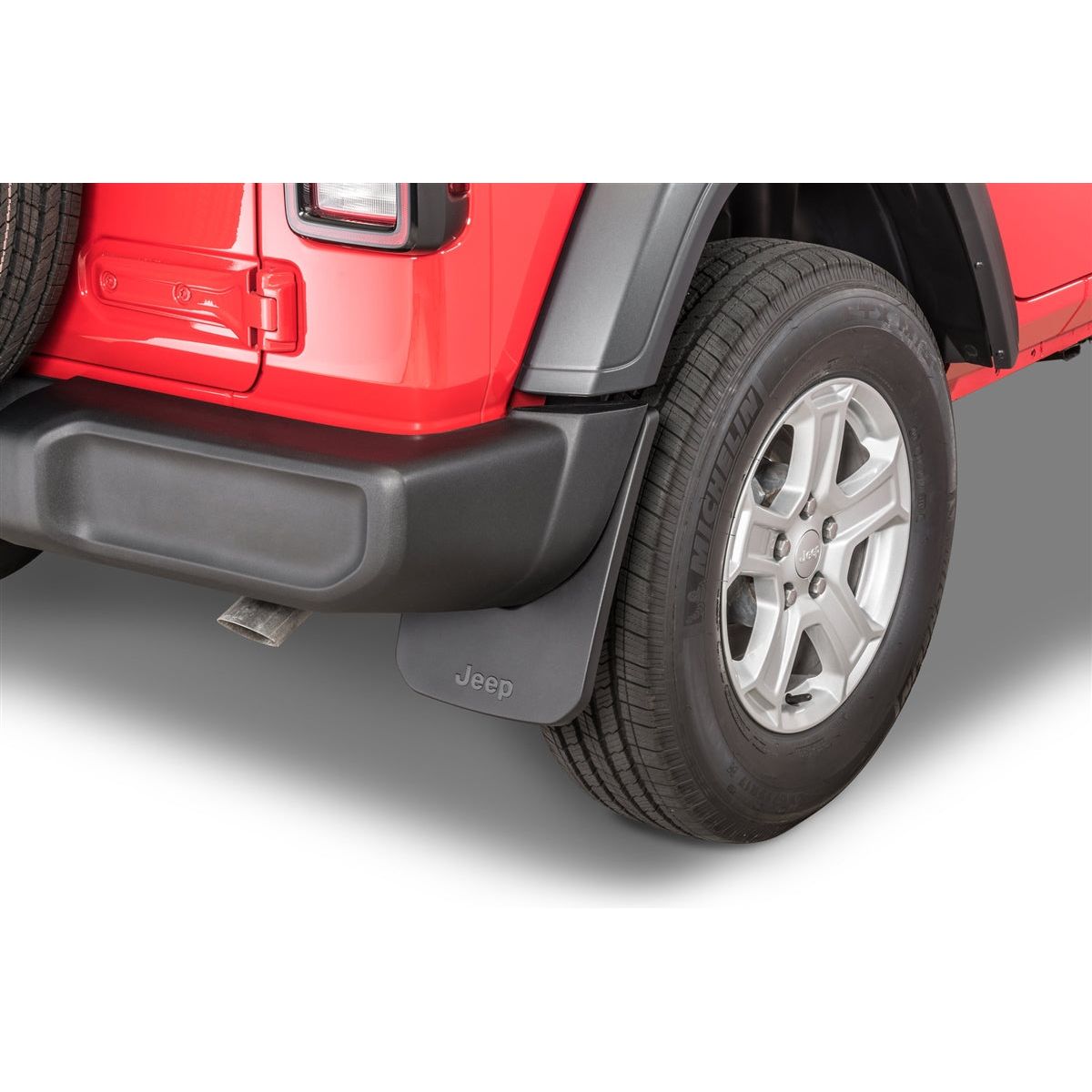 Mopar Splash Guards for 2018-2025 Jeep Wrangler JL (Front & Rear) 82215332AB-82215333AB