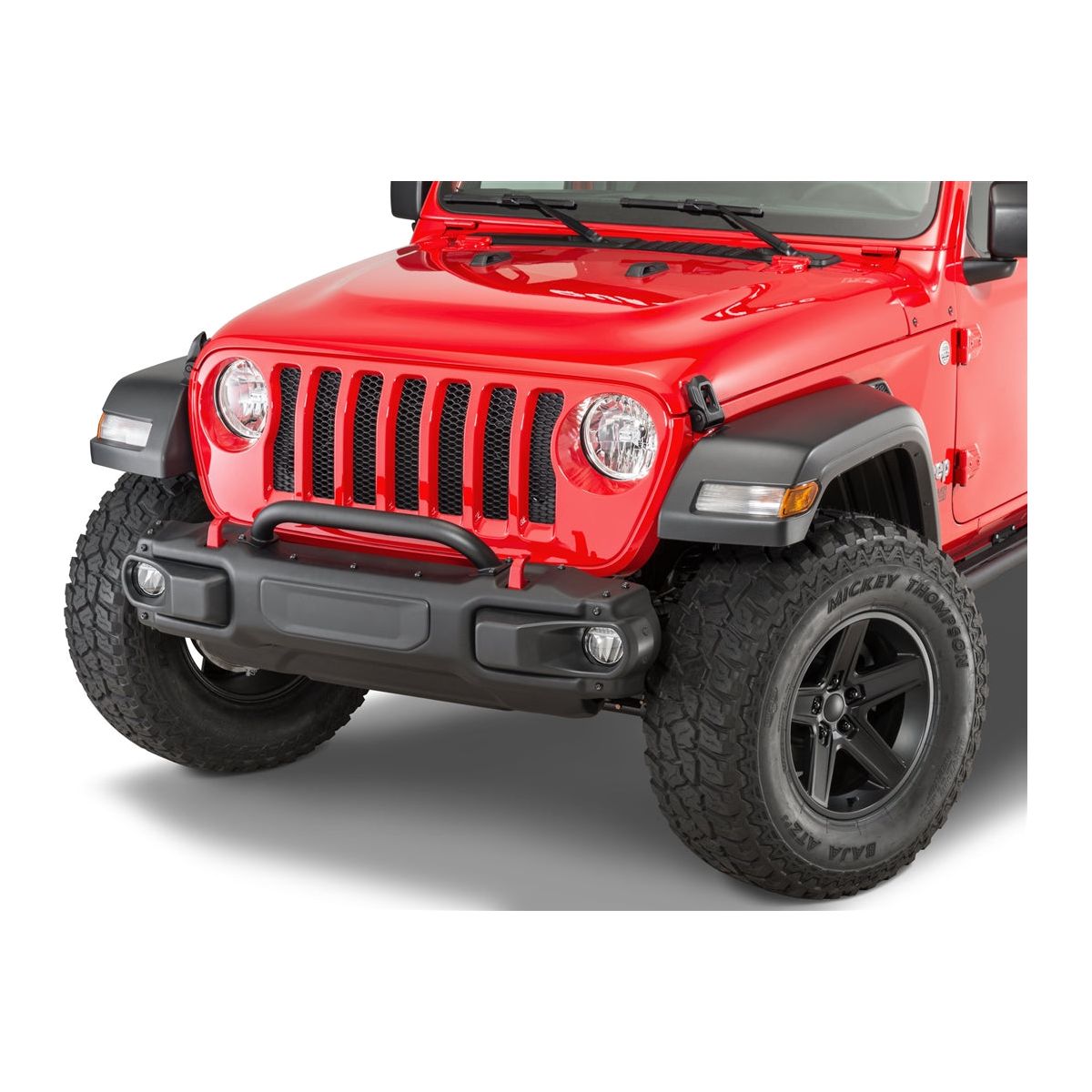 Mopar Grille & Winch Guard for 18-C Jeep Wrangler Unlimited JL - Gladiator JT with Factory Steel Bumper 82215351