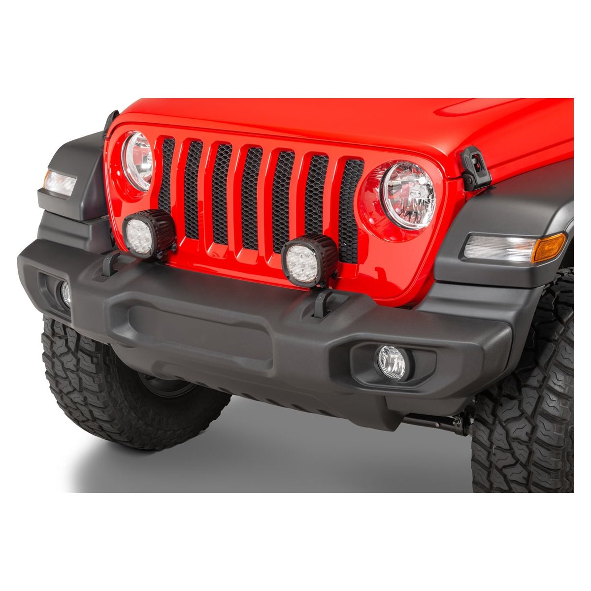 Mopar Bumper-Mount Light Bracket for 18-C Jeep Wrangler JL 82215428
