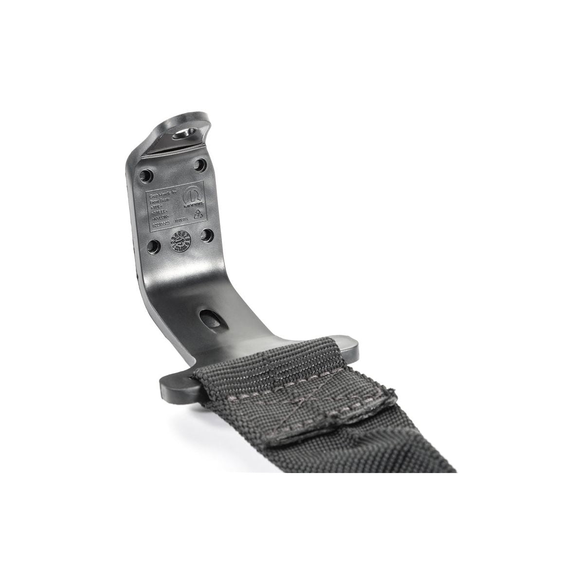 Mopar Front Grab Handle Pair for 18-C Jeep Wrangler JL - Gladiator JT - 82215523AB